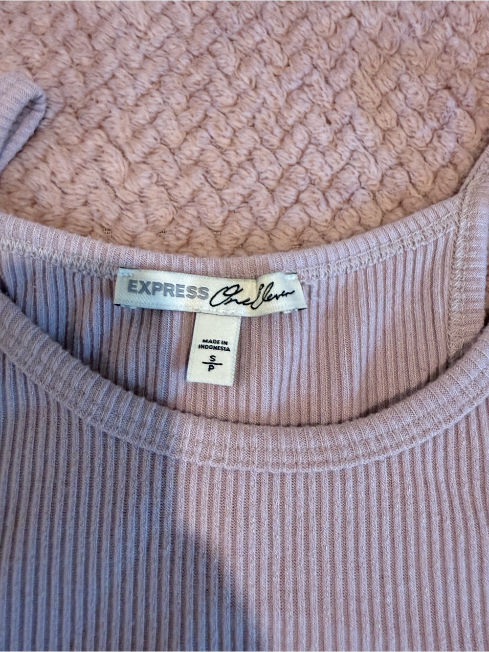 Express Ribbed Cutout Crop Tank Top - Taupe - Picture 2 of 2